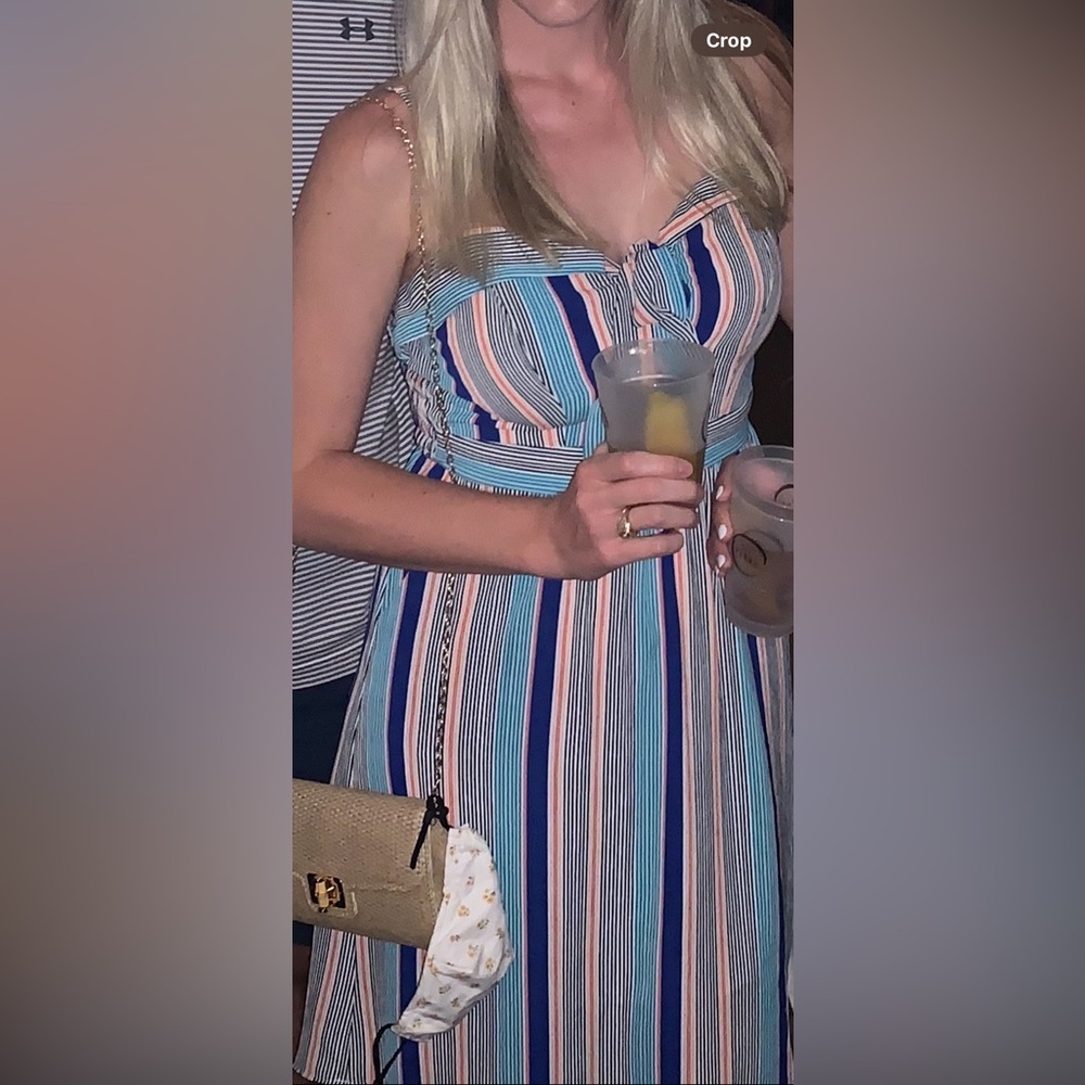 Striped Multicolor Dress